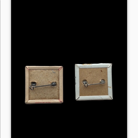 Billy Idol Vintage 80s Band Button – Set of 2 – Rock Pin Badge - Picture 4 of 4